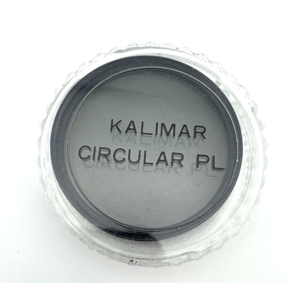 Kalimar 55 mm Circular PL Filter Japan with clear plastic case